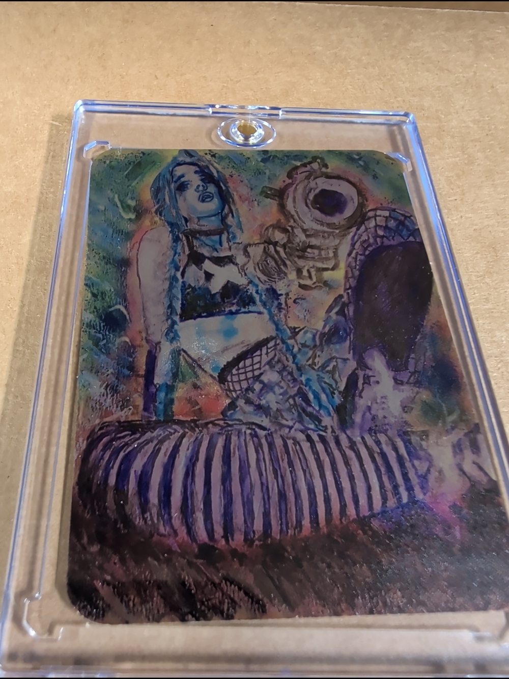 JINX METAL SKETCH METAL ART CARD BY VEE_EXCLUSIVE NM LTD